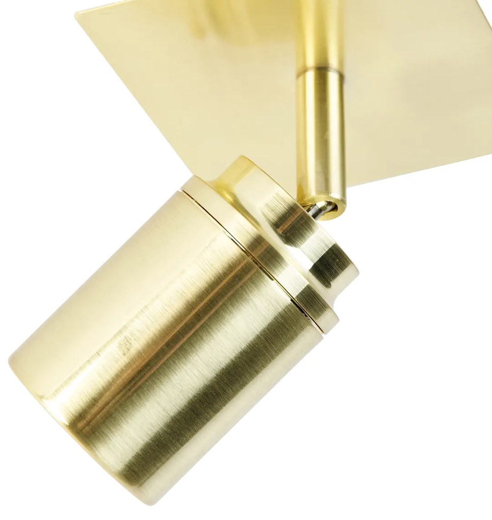 Spot modern pentru baie din alamă pătrat IP44 - Ducha