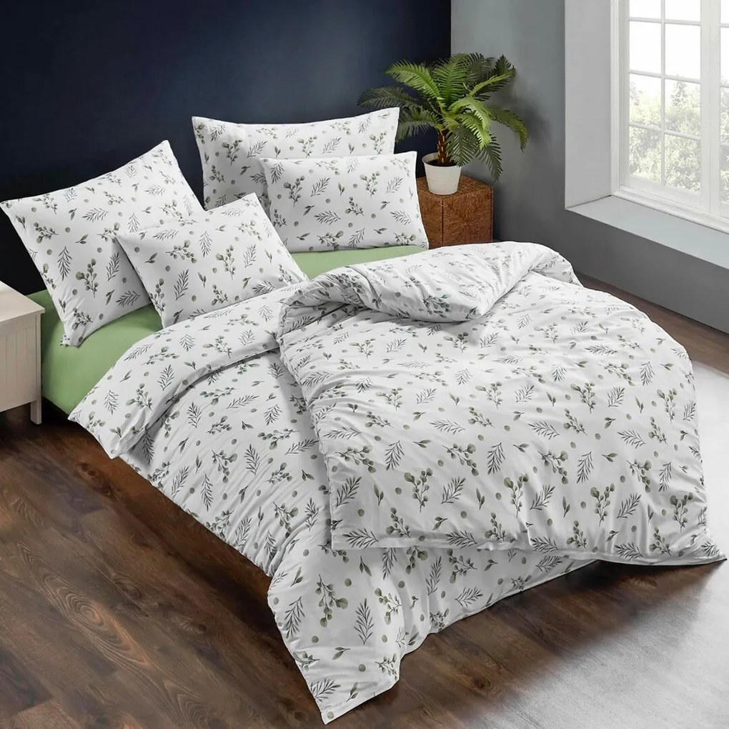 BedTex Lenjerie de pat din bumbac Olivia, 135 x200 cm, 80 x 80 cm, 135 x 200 cm, 80 x 80 cm