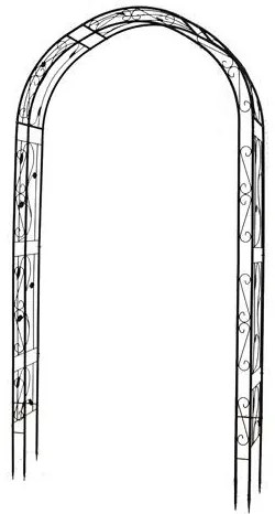 Arc de grădină Garth 260 x 130 x 38 cm