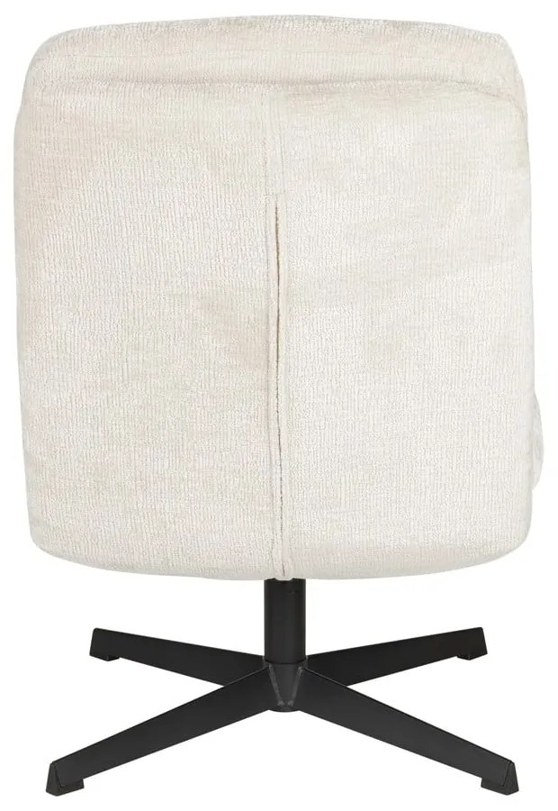 Fotoliu crem pivotant Kai – White Label