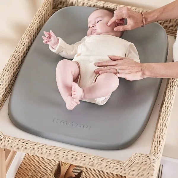 Covoraș de înfășat Nattou SOFTY 50x70 cm gri