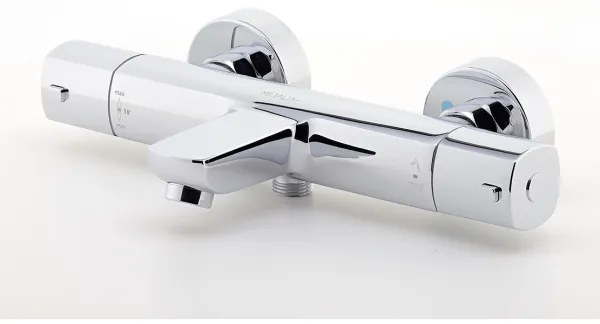 Baterie termostatică de cadă Novaservis METALIA crom lucios