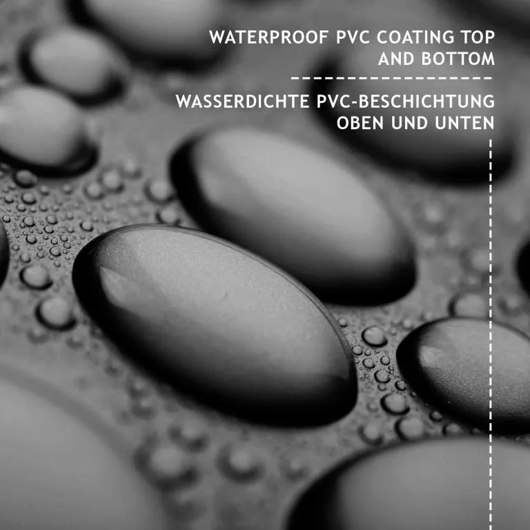 JAGO Prelata 650 g/m², ochiuri de aluminiu, antracit, 3 x 5