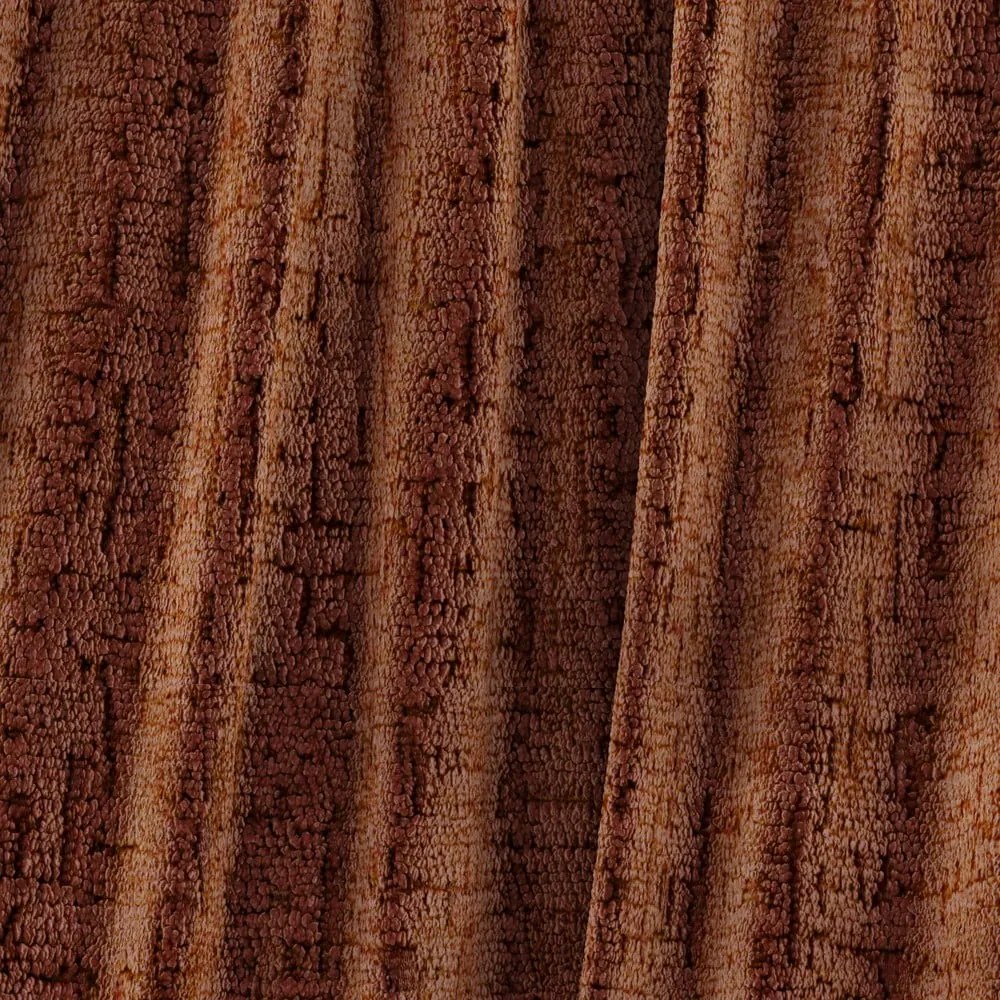 Pat matrimonial portocaliu tapițat cu spațiu de depozitare cu somieră 140x200 cm Voliera – Maison de Rêve