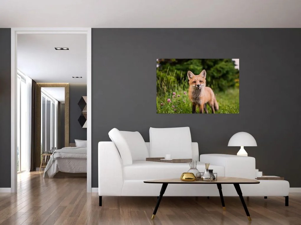 Tablou cu vulpe (90x60 cm)