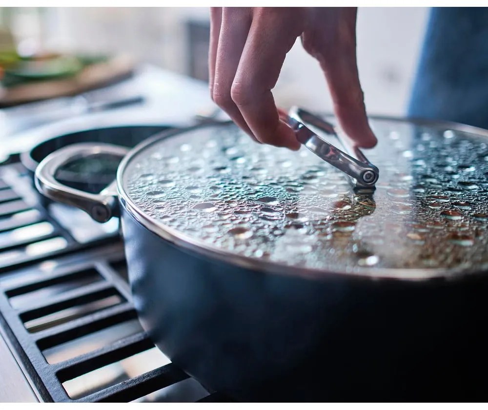 Tigaie cu capac/cu suprafață ceramică ø 28 cm Space – Joseph Joseph