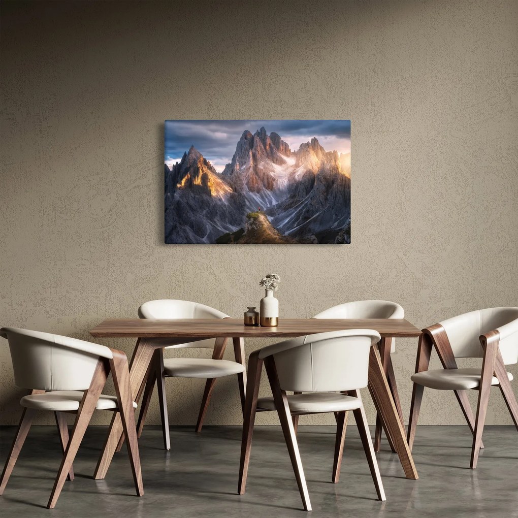 Tablou - Panoramă de munte (90x60 cm)