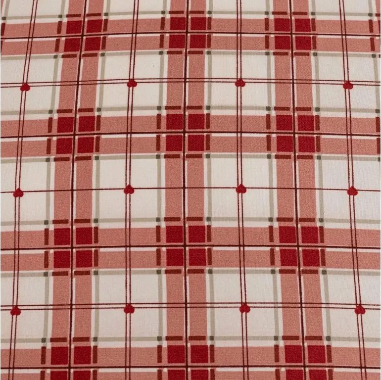 Lenjerie de pat din flanel TARTAN HEART colorata Dimensiune lenjerie de pat: 70 x 90 cm | 140 x 220 cm