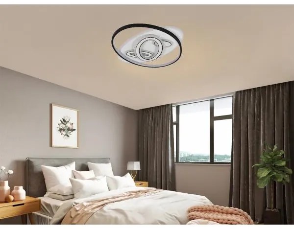 Plafonieră LED dimabilă, 105W, 230V, 3000-6500K, cu telecomandă