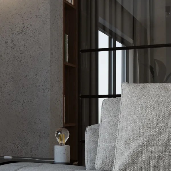 Lampă de masă SALGADO 1xE27/60W/230V beton