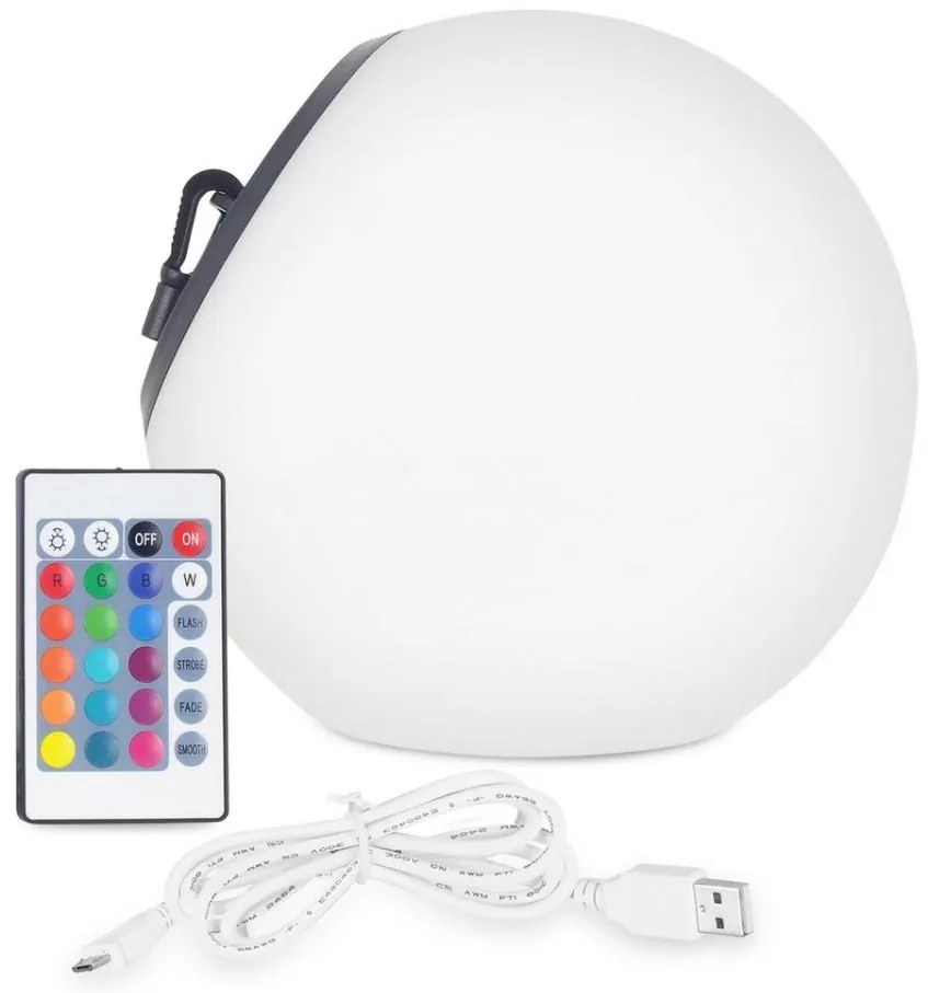 Top Light BALL RGB RC - LED RGB solar cu telecomandă, dimabil, 1,2W, IP44
