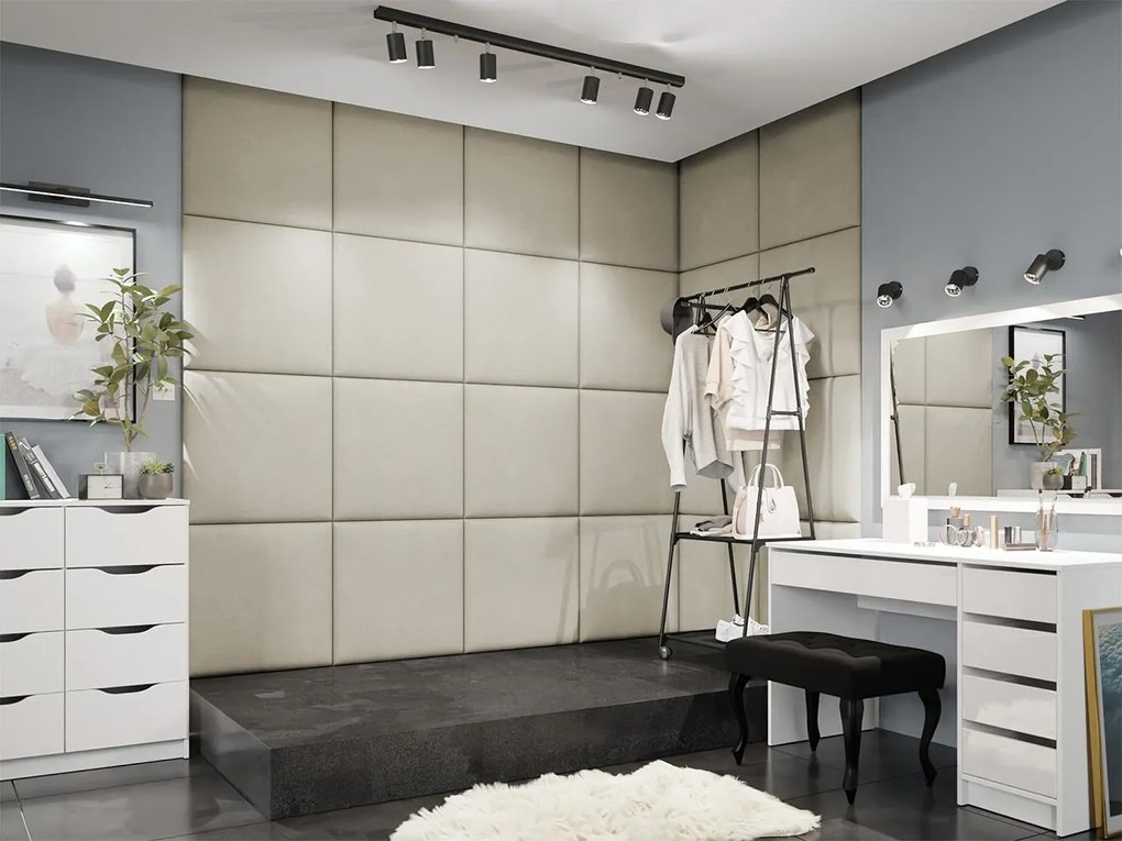 Panou de perete tapițat Pazara 60x60 (manila 02). Promo -22%. 1054199