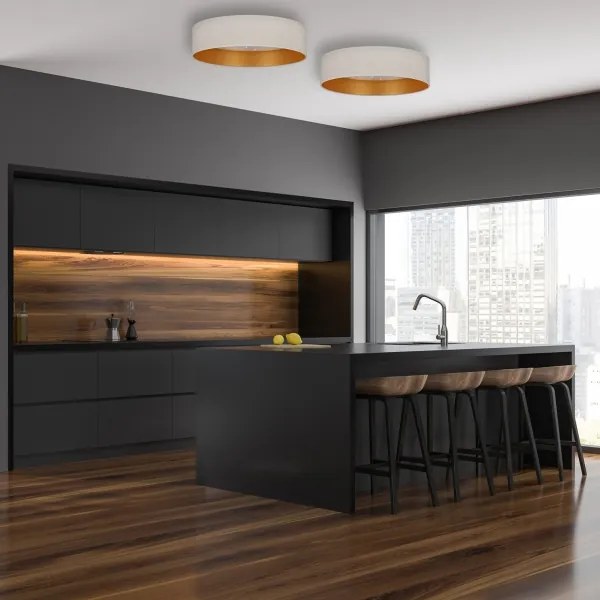 Plafonieră LED VELVET STAR LED/24W/230V d. 40 cm crem/bej Brilagi