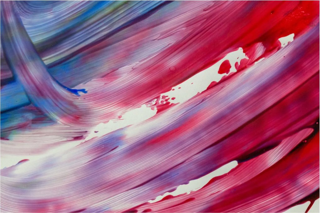 Tablou - culorile rozalbaste (90x60 cm)