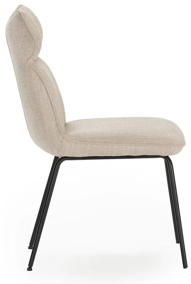 Scaune de dining bej 2 buc. Dara – Marckeric