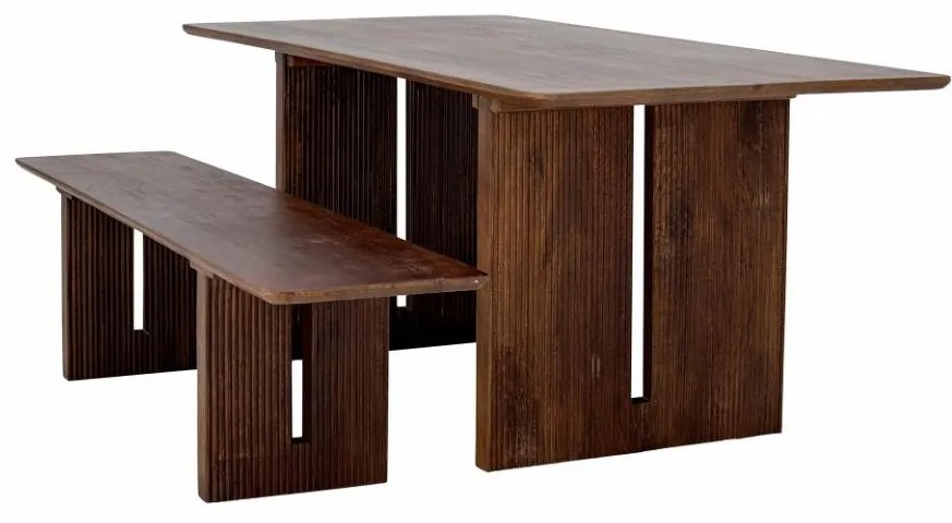 Masă de dining din lemn de mango, maro, 180×90×80 cm „Milow” – Creative Collection