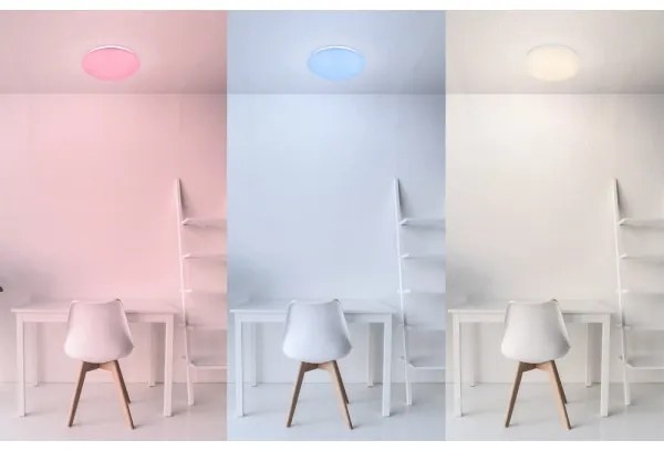 Globo 48363RGB - Corp de iluminat LED RGB reglabil ATREJU LED/12W/230V + LED/3W