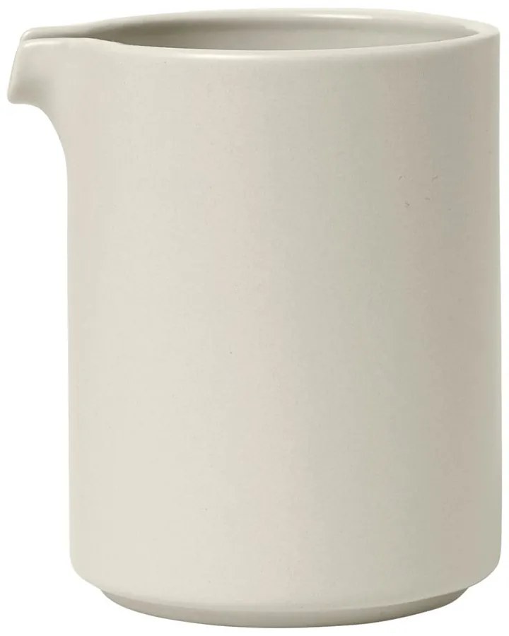 Latieră din ceramică Blomus Pilar, 280 ml, alb