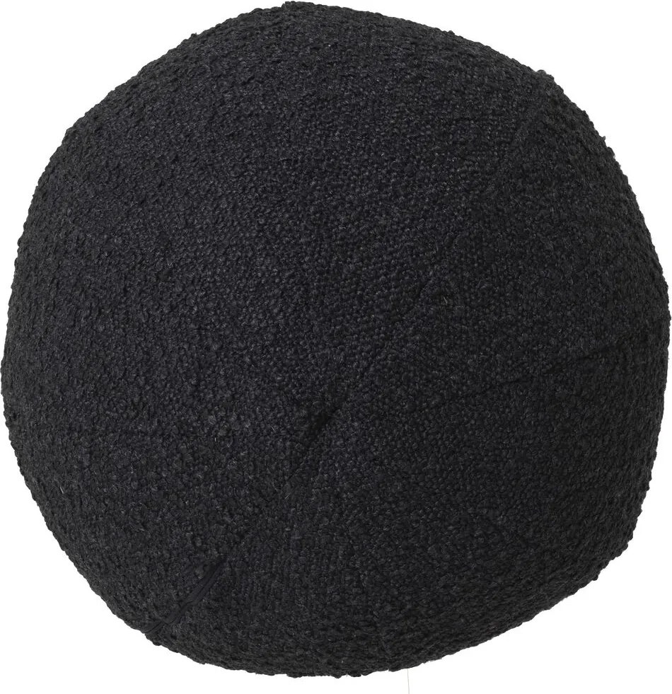 Perna decorativa LUX Palla S, boucle negru 115599 HZ
