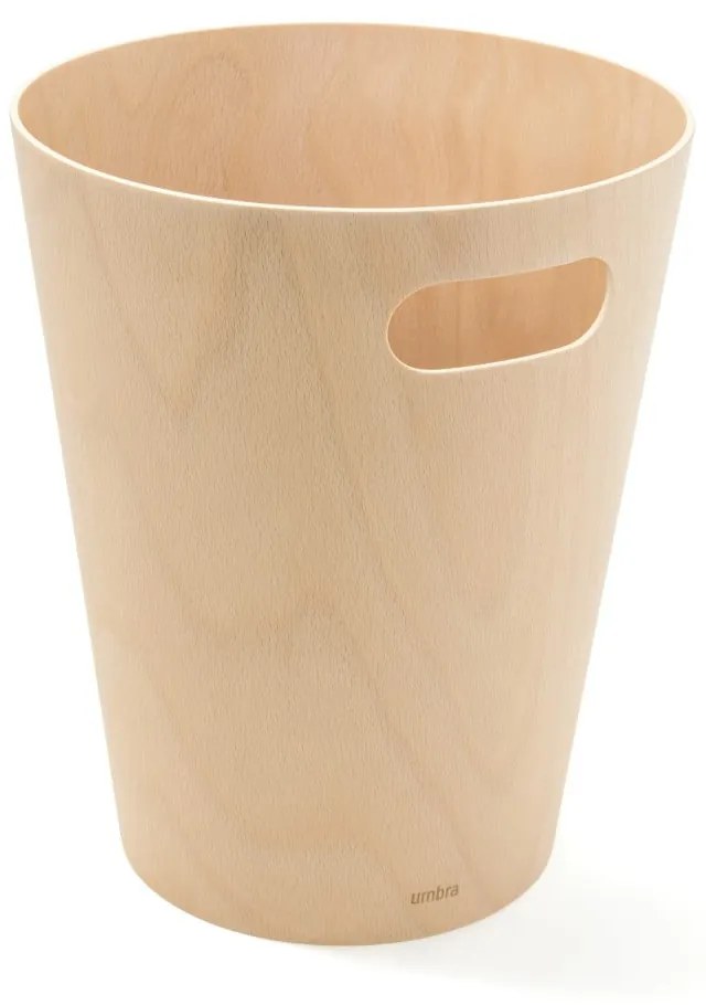 Coș de gunoi Umbra Woodrow, 7,5 l, bej