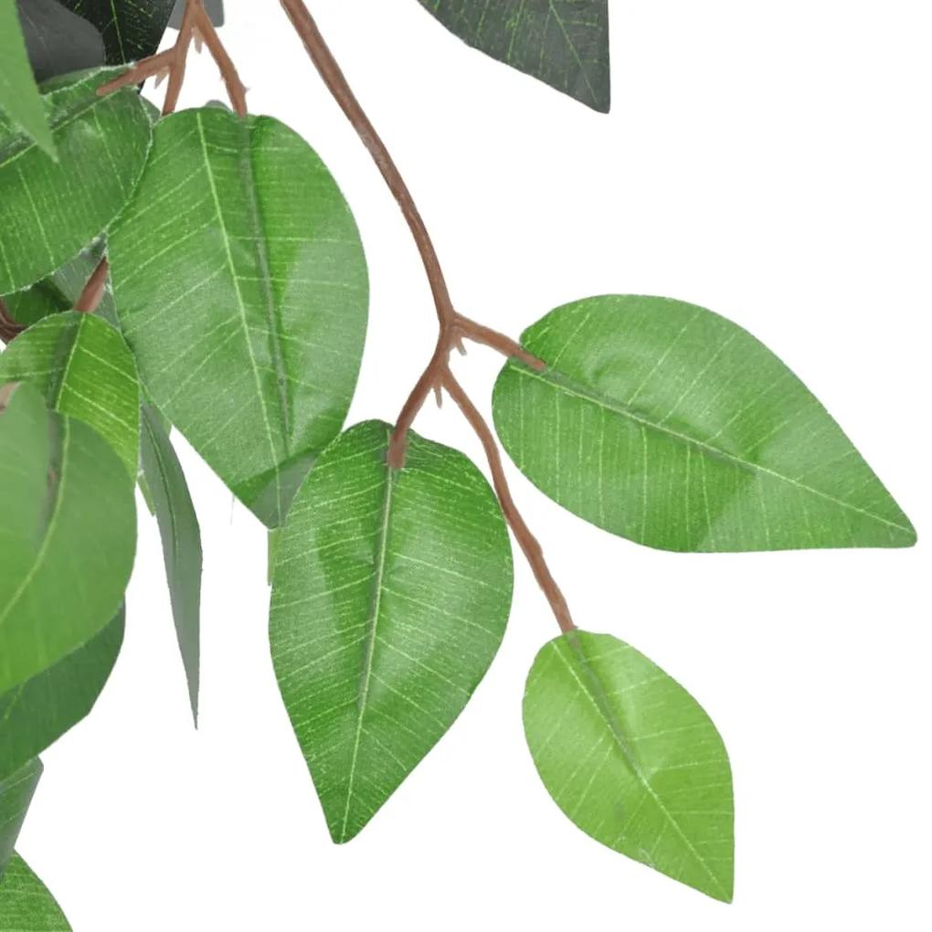 Ficus artificial cu aspect natural si ghiveci, 90 cm 1, 90 cm