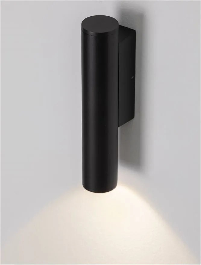 Aplica exterior cu iluminat jos LED 2700K IP65 TORRIN antracit