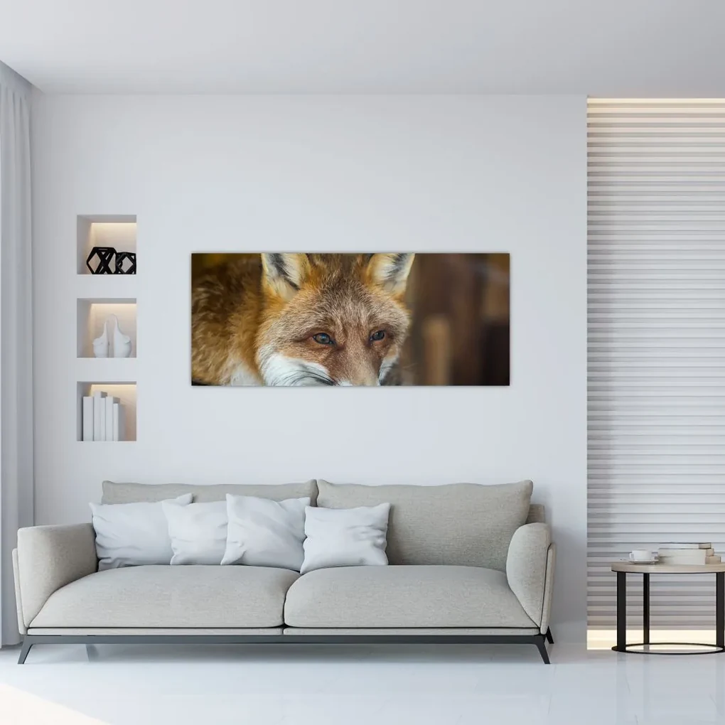 Tablou cu vulpe (120x50 cm), în 40 de alte dimensiuni noi