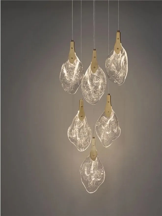 Lustra LED suspendata design decorativ BELLINA D-50cm