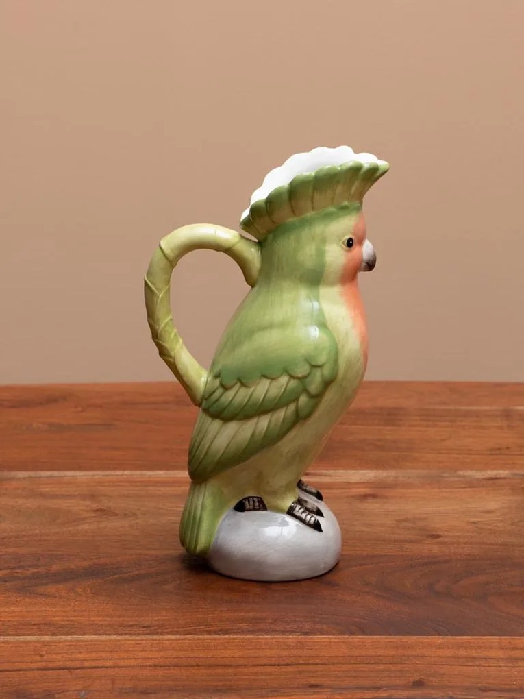 Carafa din ceramica, model papagal, Parrot