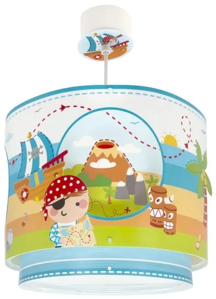 Lustră pentru copii Dalber 60652 PIRATE ISLAND 1xE27/15W/230V