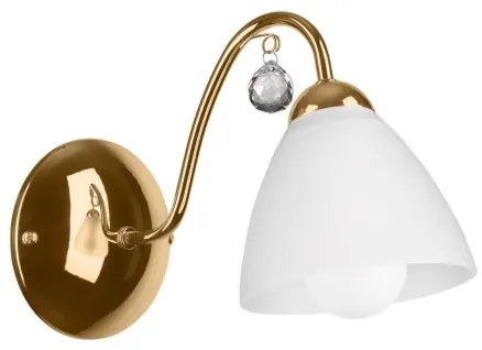 Lustră aplicată MIRANDA 5xE27/60W/230V aurie