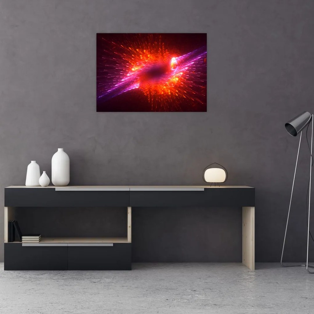 Tabloul modern abstract cu spini (70x50 cm)