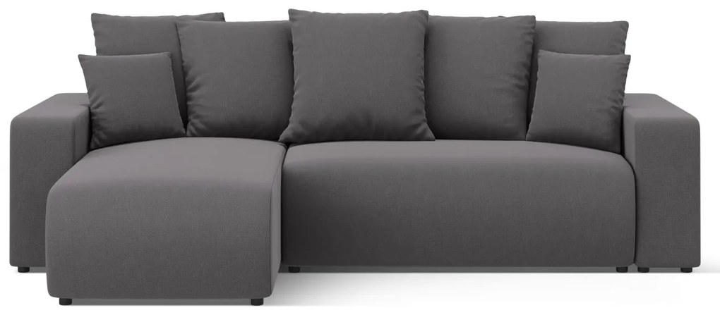 Coltar extensibil Jini cu 4 locuri, colt reversibil si tapiterie din tesatura structurala