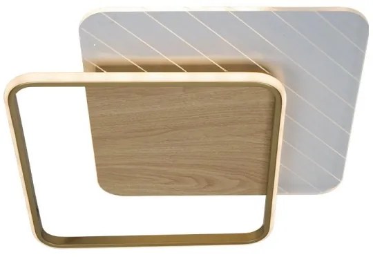 Plafonieră LED dimabilă LED/60W/230V 3000-6500K + telecomandă