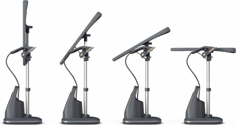 Aparat de calcat vertical cu abur Philips All-in-one 8500 AIS8540/80, 2200 W, 1,2 l, 6 bar, 90 g/min, 3 setari, OptimalTEMP, Masa reglabila, Gri inchis/Auriu