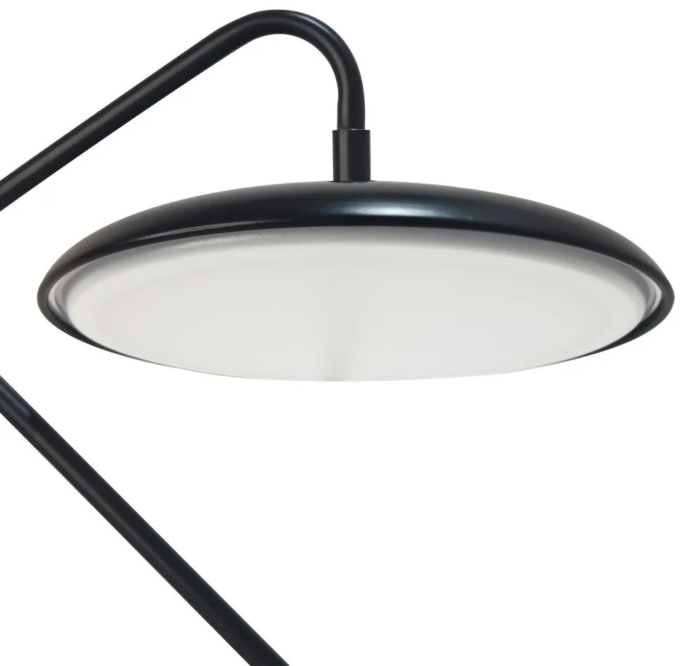 Lampa de masa LED, Design Nordic Minimalist, Artist Negru