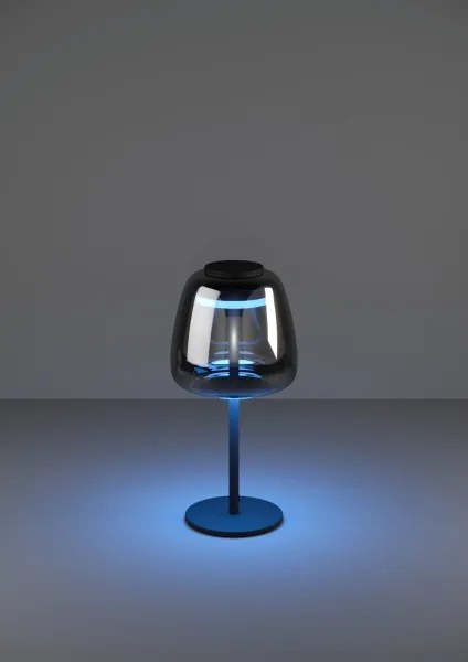 Eglo 901195 - Lampă de masă LED RGBW dimmabilă ALFERO-Z LED/7,7W/230V, fumurie