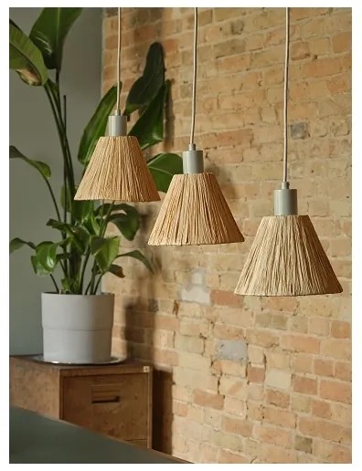 Lustră pe cablu Ledvance DECOR RAFFIA 3xE27/15W/230V rafie
