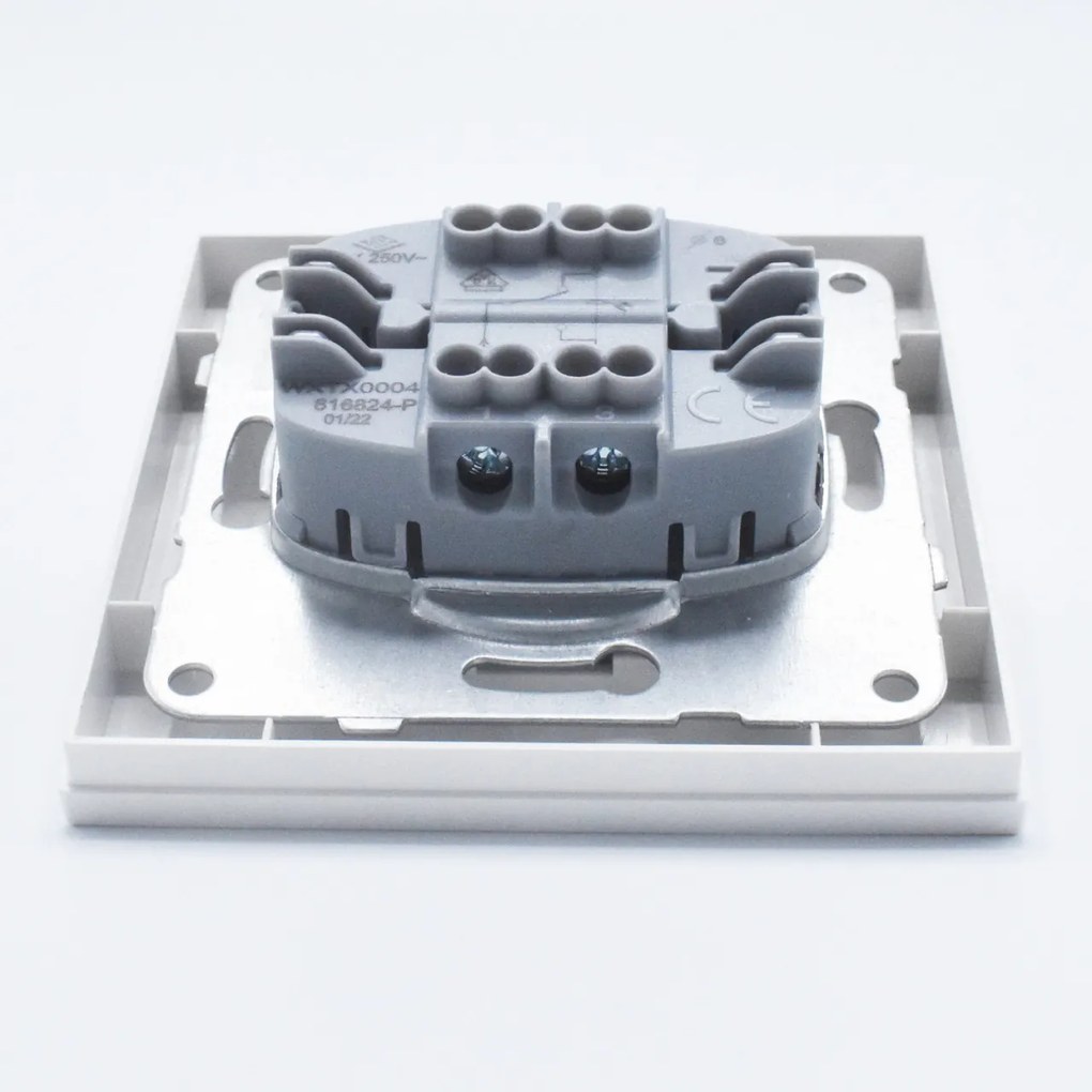 Intrerupator cap scara cu led Karre Plus Panasonic, ST, alb