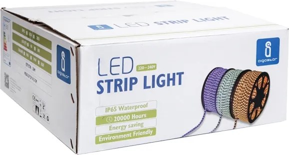 Aigostar - Bandă LED pentru exterior 50 m, 400 W, 230 V, 6500 K, IP65