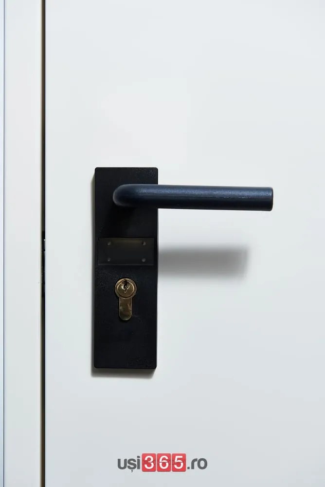 Usa metalica dubla blat 40 mm din otel multifunctionala pentru boxa RAL 9001   Alb Crem 1400(1000+400), 2050, Dubla