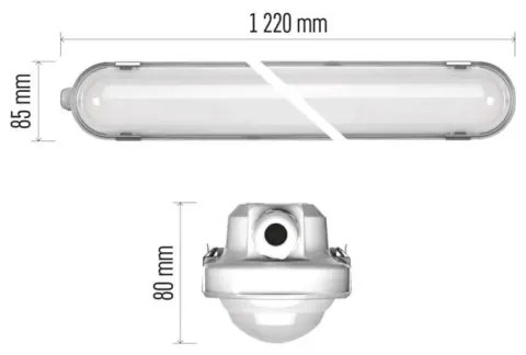 Corp de iluminat LED industrial dimabil MISTY LED/21/26/31/35W/230V 4000K IP66