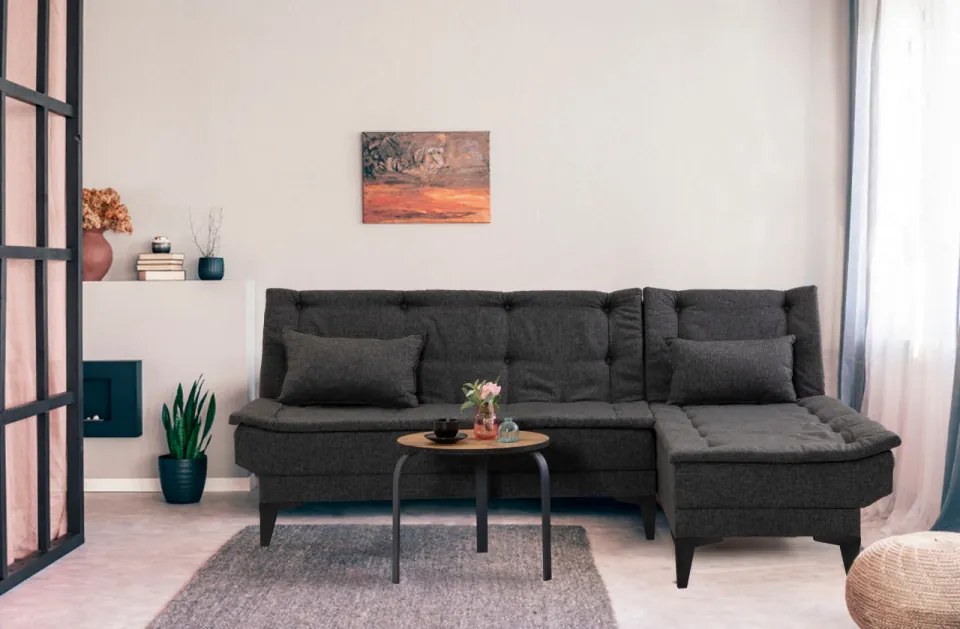 Coltar Extensibil Santo - S, Antracit
