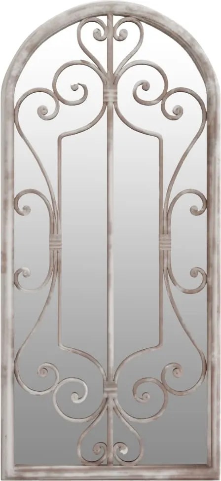 vidaXL Oglindă,nisip, 100x45 cm,fier, pentru utilizare în interior