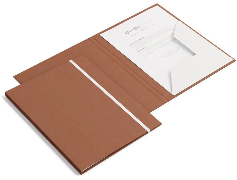 Organizator pentru documente din carton Paulina Restore Paper Laminate A4 – Bigso