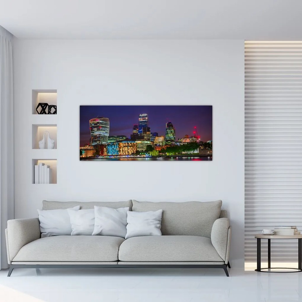 Tablou - Londra seara (120x50 cm)