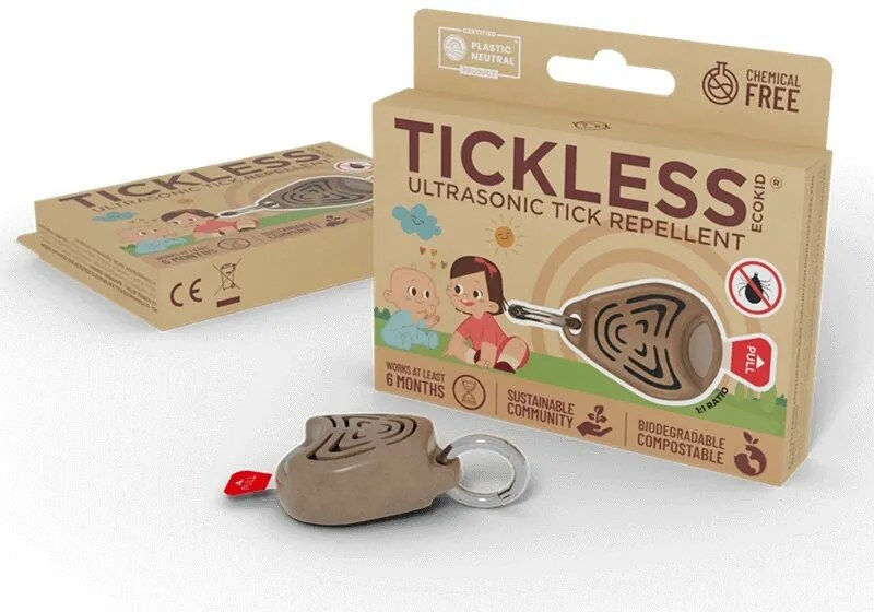 TICKLESS® ECOKid Dispozitiv ultrasonic pentrurespingerea căpușelor și puricilor pentru copii