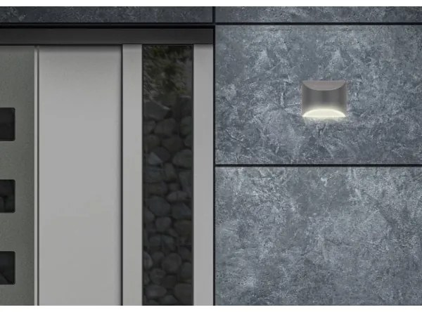 Briloner 3133015 - Aplica de perete solară cu LED/2W/3,7V IP44 3000K