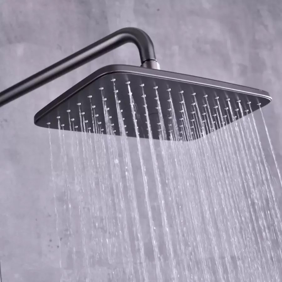 Coloană de Duș din Alamă Sanitară Satinată Model 9810N – Design Durabil și Modern pentru Baia Ta