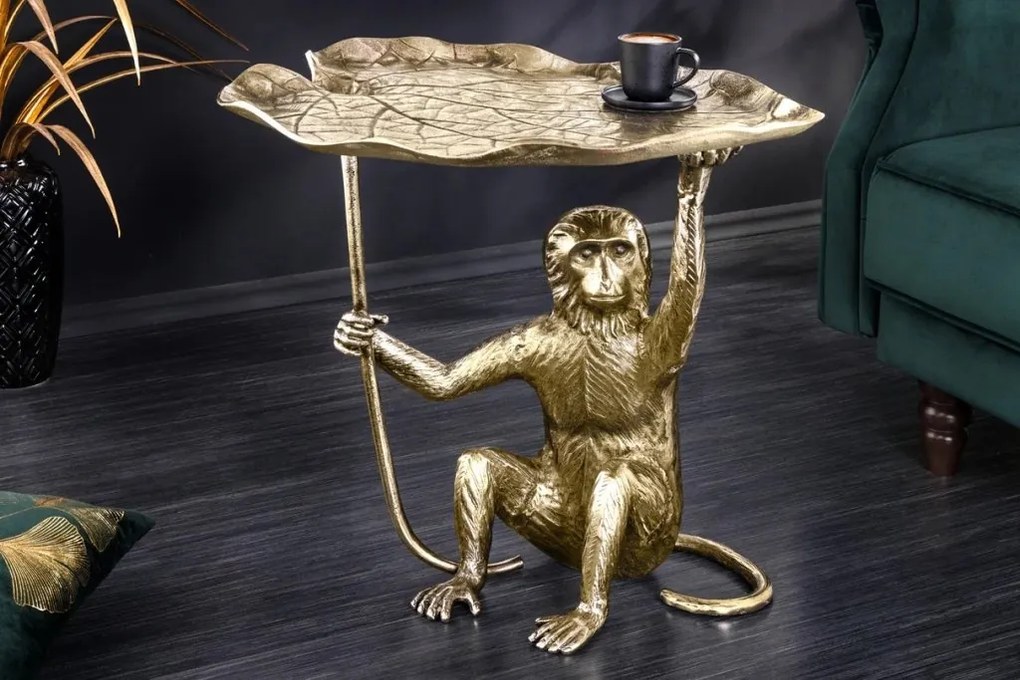 Masuta laterala design unic WILDLIFE MONKEY 55cm